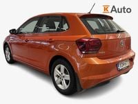Käytetty VW Polo Comfortline 95 HP (69 kW) 2018 Met. vihreä Viistoperä