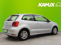 Käytetty VW Polo Comfortline 75 HP (55 kW) 2014 Hopea / harmaa Sedan
