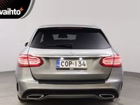 käytetty Mercedes C220 d T A AMG Premium Edition ** Burmester / Nahkaverhoilu / Vetokoukku / LED **