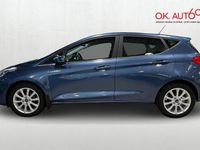 Käytetty Ford Fiesta Titanium 101 HP (74 kW) 2019 Sininen Viistoperä