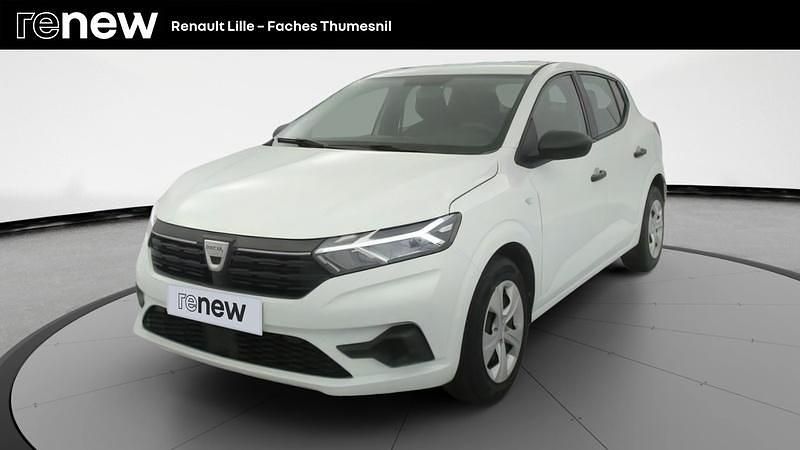 Blanc Utilisé 2022 Dacia Sandero Essentiel Citadine | 9 999 € (Super prix) - Image 1/4