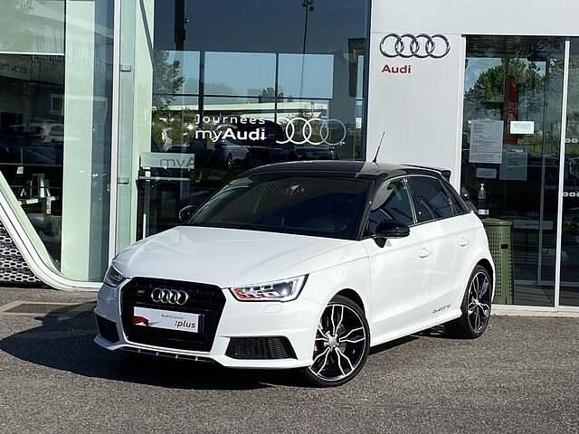 Blanc glacier métallisé Utilisé 2018 Audi S1 Sportback Exclusive Citadine | 29 900 € (Prix assez cher) - Image 1/4