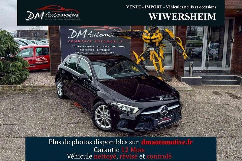 Occasion Mercedes A180 Progressive 163 ch (119 kW) 2019 Noir Berline