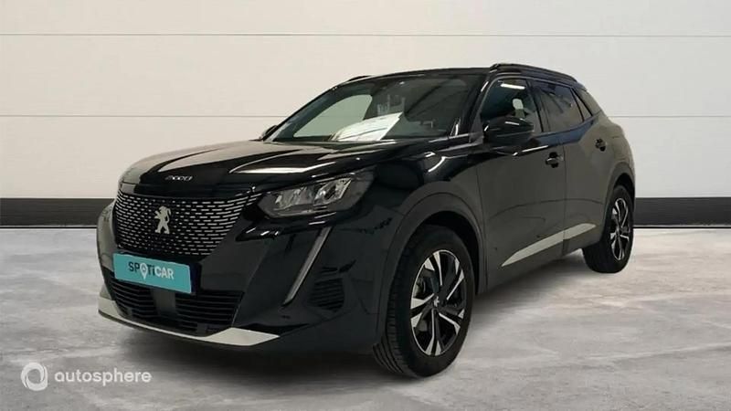 Noir Utilisé 2022 Peugeot 2008 Allure SUV | 17 999 € (Prix juste) - Image 1/4