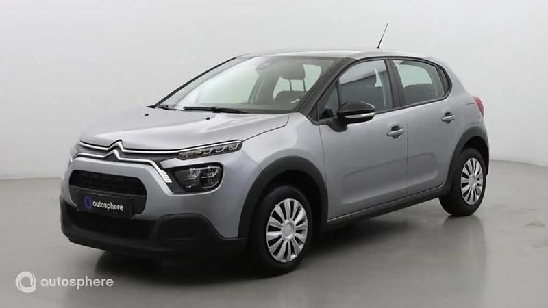 Gris Utilisé 2021 Citroën C3 Feel Citadine | 8 999 € (Super prix) - Image 1/4