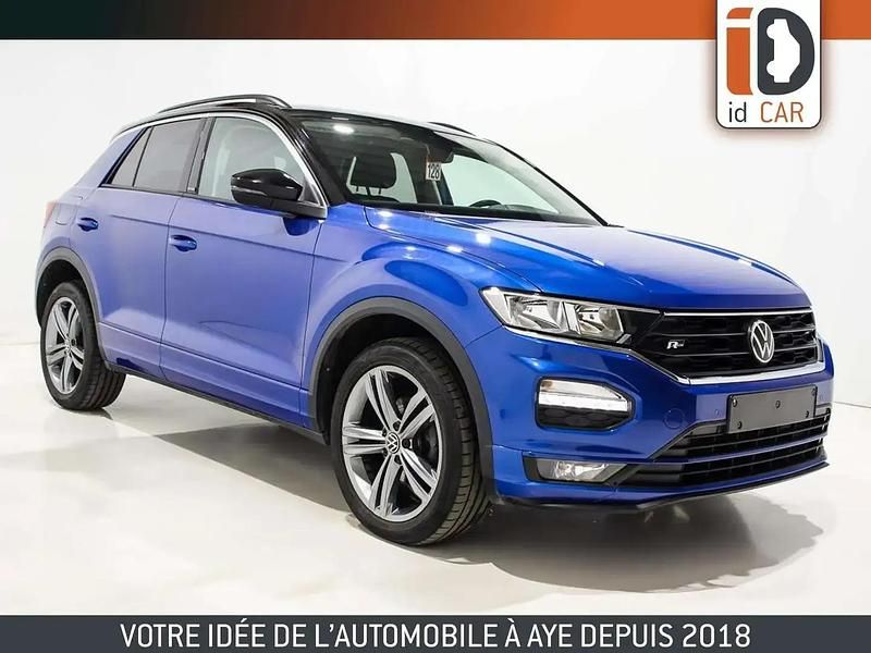 Bleu Utilisé 2022 VW T-Roc SUV | 23 990 € (Prix juste) - Image 1/4