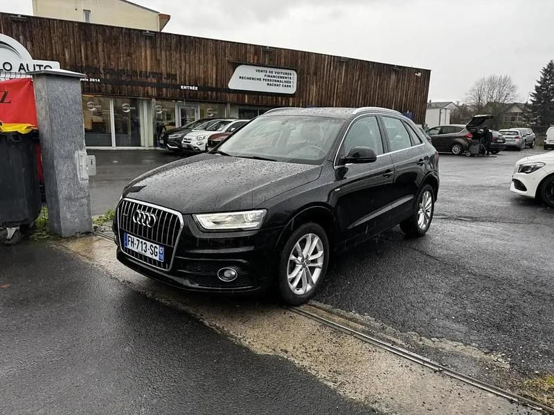 Noir Occasion 2014 Audi Q3 S-line plus SUV | 14 990 € (Prix juste) - Image 1/4