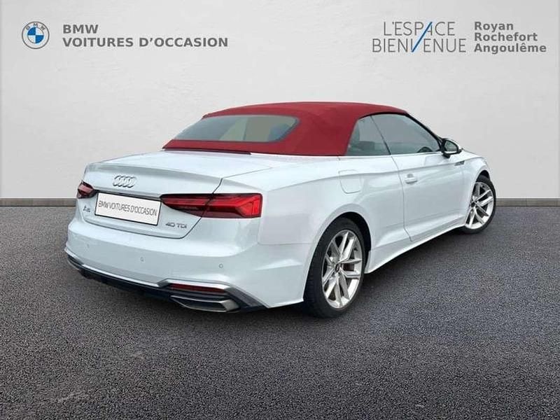 Occasion Audi Cabriolet 207 ch (152 kW) 2021 Blanc Cabriolet