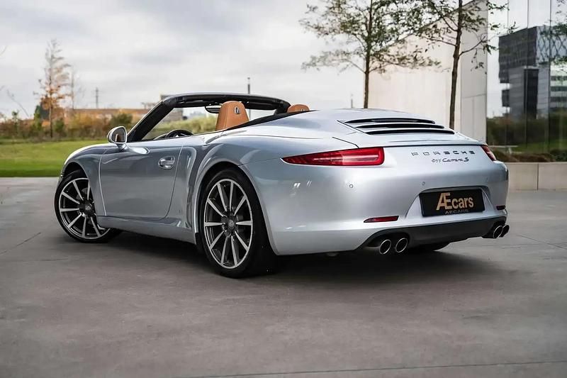 Argent Occasion 2013 Porsche 911 Carrera S Cabriolet Sport Cabriolet | 84 950 € - Image 1/4
