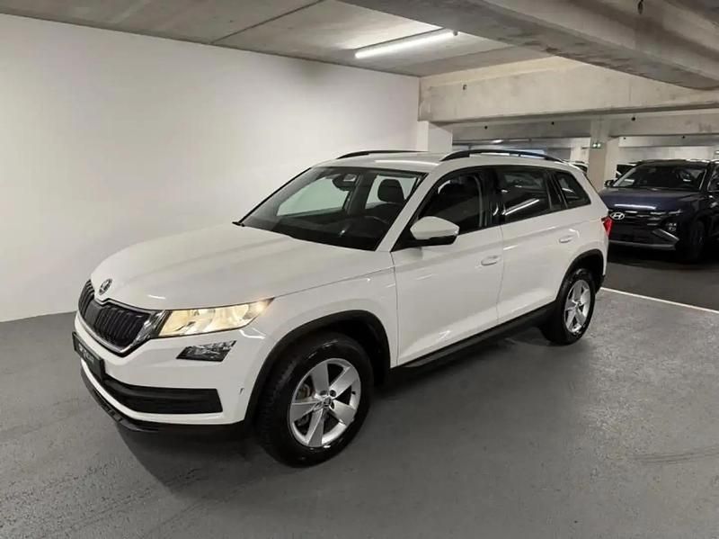 Blanc Utilisé 2020 Skoda Kodiaq Ambition SUV | 24 990 € (Prix assez cher) - Image 1/4