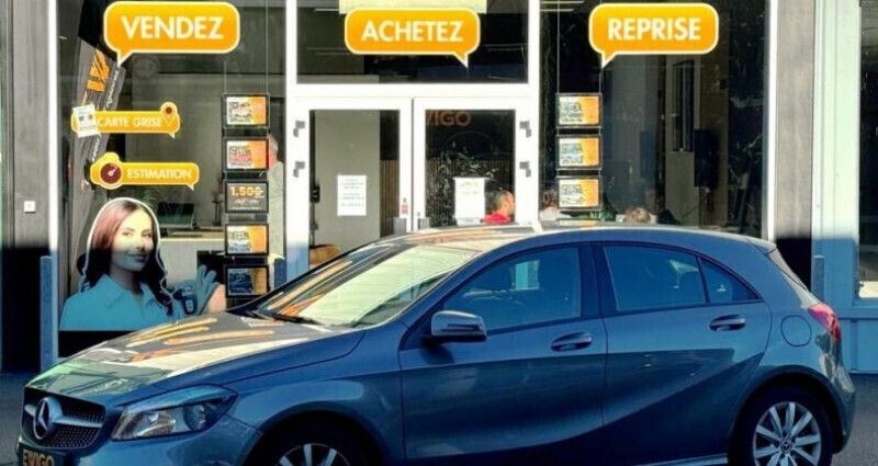 Gris Utilisé 2017 Mercedes A180 Berline | 17 490 € (Bon prix) - Image 1/4