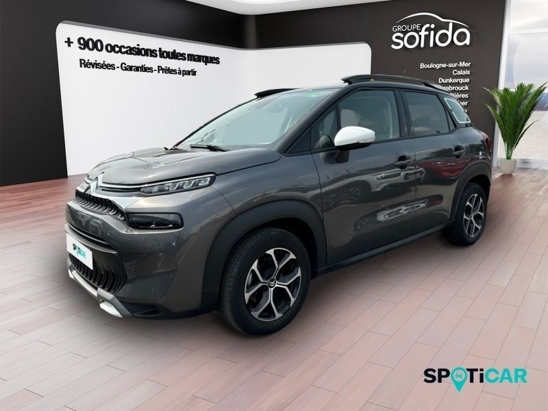 Gris Utilisé 2023 Citroën C3 Aircross PureTech SUV | 15 990 € (Prix juste) - Image 1/3