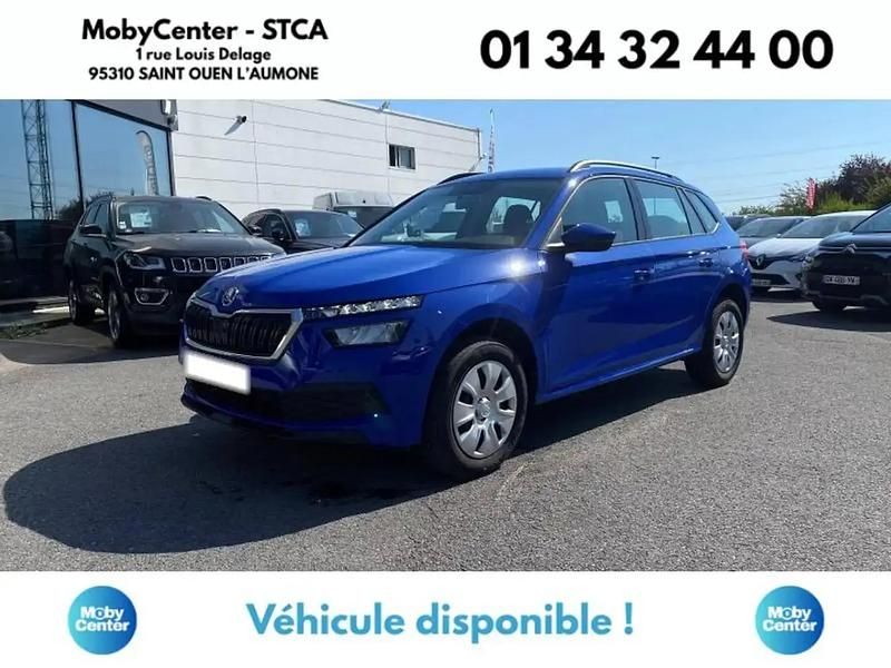 Occasion Skoda Kamiq Active 97 ch (71 kW) 2021 Bleu SUV
