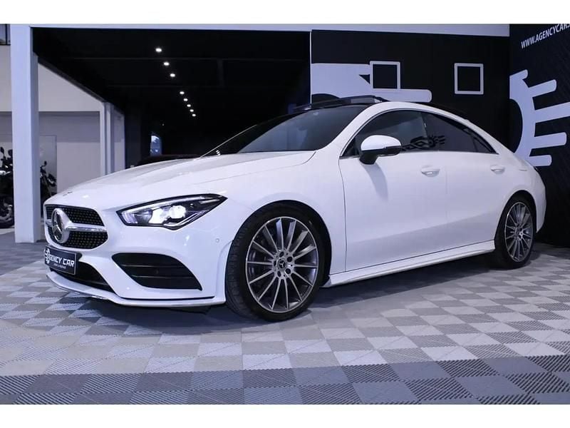 Occasion Mercedes CLA200 AMG line 163 ch (119 kW) 2020 Blanc Berline