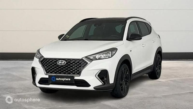 Blanc Utilisé 2020 Hyundai Tucson N Line SUV | 20 999 € (Prix juste) - Image 1/4
