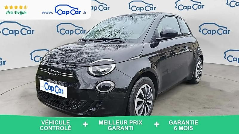 Noir Occasion 2021 Fiat 500e Passion Citadine | 10 990 € (Bon prix) - Image 1/4