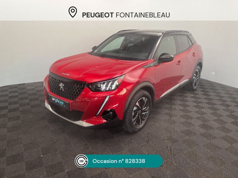 Rouge Utilisé 2022 Peugeot 2008 GT SUV | 19 970 € (Prix juste) - Image 1/4