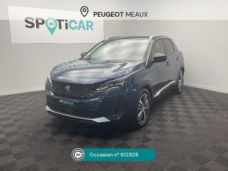 Bleu Utilisé 2021 Peugeot 3008 Allure SUV | 19 990 € (Super prix) - Image 1/4