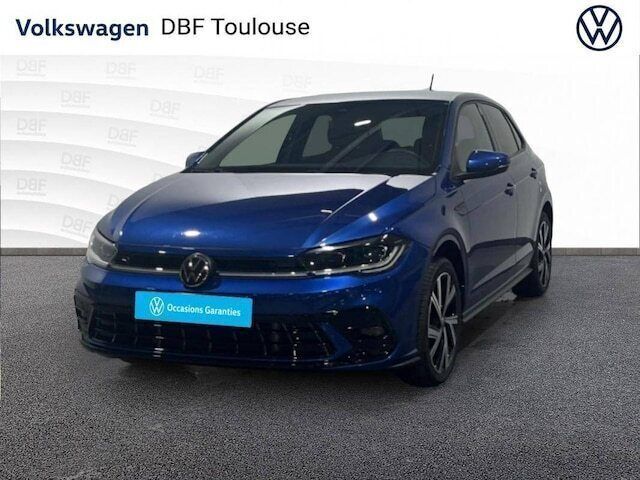 Bleue Utilisé 2024 VW Polo R-line Berline | 23 989 € (Prix juste) - Image 1/4