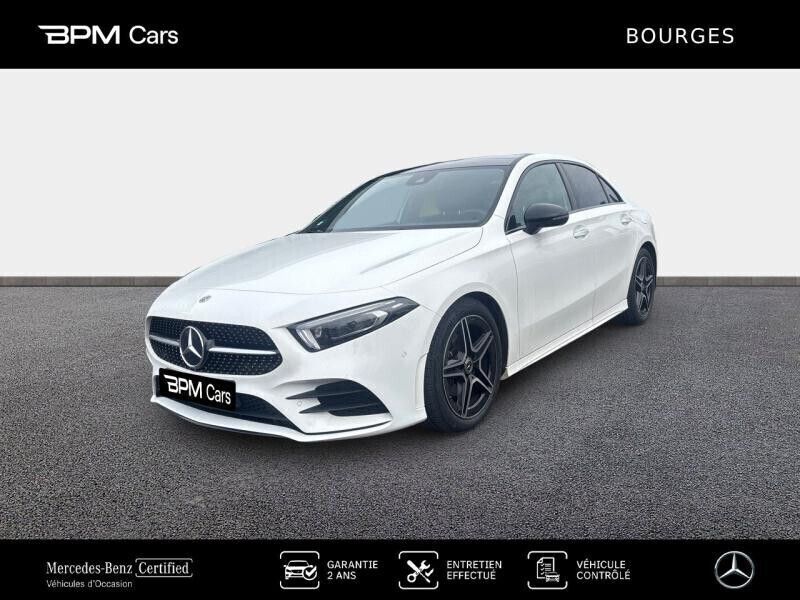 Blanc Utilisé 2023 Mercedes A200 AMG line Berline | 36 890 € (Prix assez cher) - Image 1/4