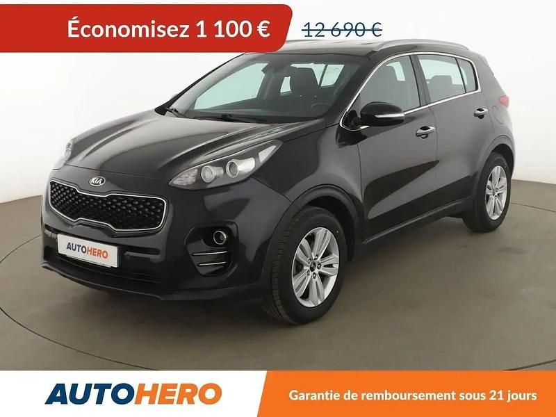 Noir Utilisé 2016 Kia Sportage Active SUV | 11 590 € (Prix assez cher) - Image 1/2