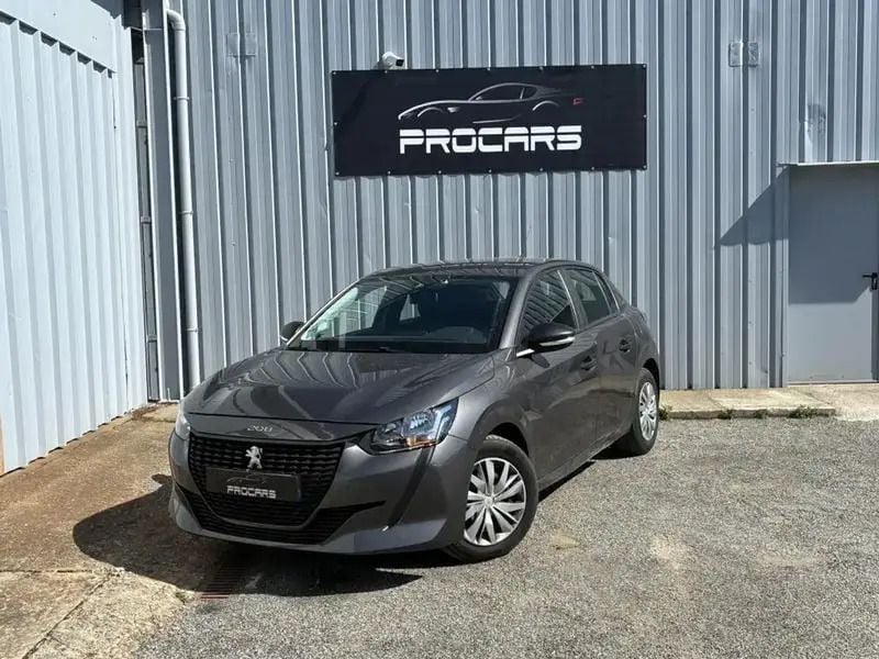 Gris Utilisé 2021 Peugeot 208 Citadine | 7 990 € (Super prix) - Image 1/4