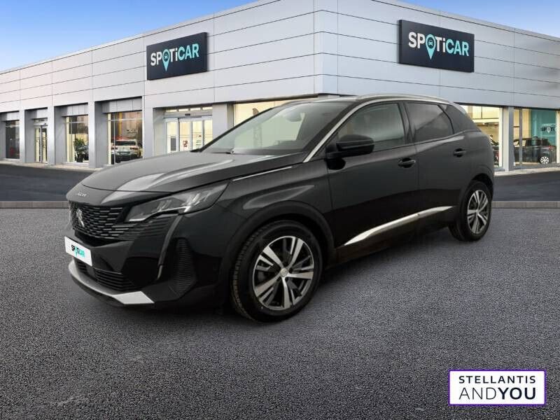 Noir Utilisé 2021 Peugeot 3008 Allure | 17 490 € (Bon prix) - Image 1/4