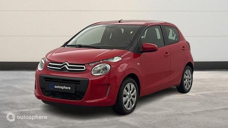 Rouge Utilisé 2021 Citroën C1 Feel Citadine | 9 499 € (Prix juste) - Image 1/4