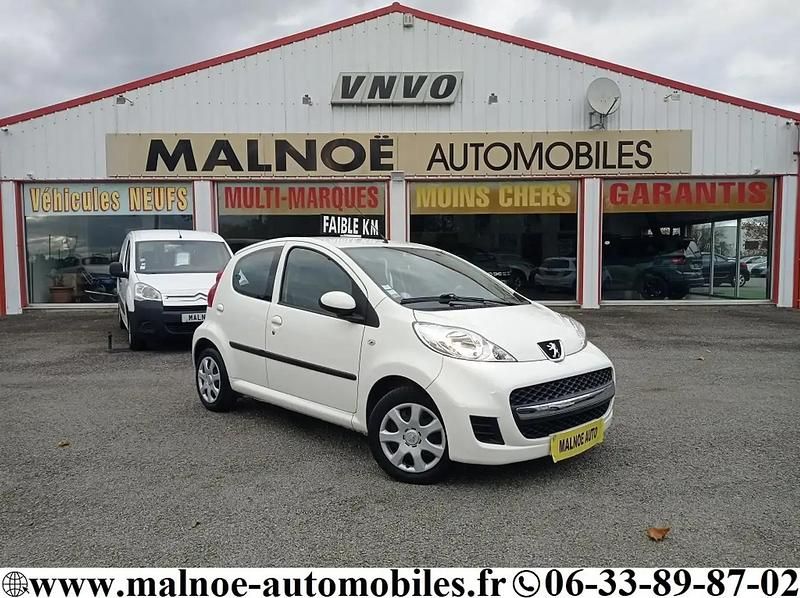 Blanc Occasion 2012 Peugeot 107 Active+ Citadine | 6 490 € - Image 1/4