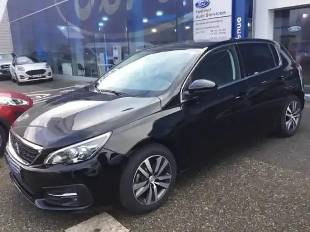 Occasion Peugeot 308 Allure 130 ch (95 kW) 2019 Noir perla nera Berline