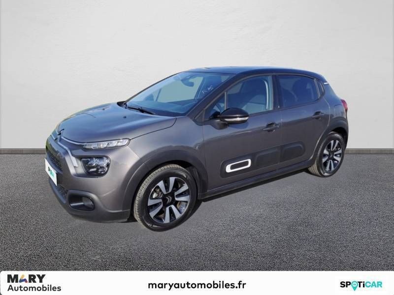 Gris Utilisé 2023 Citroën C3 PureTech Citadine | 13 990 € (Prix assez cher) - Image 1/3