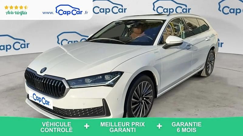 Blanc Occasion 2024 Skoda Superb LAURIN & KLEMENT Break | 37 490 € (Prix cher) - Image 1/4