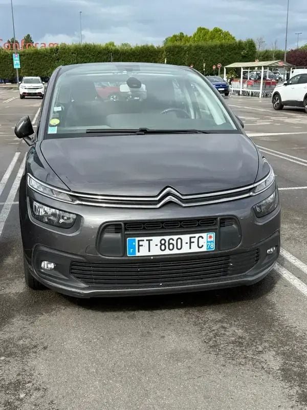 Gris Utilisé 2020 Citroën C4 SpaceTourer Monospace | 14 200 € (Super prix) - Image 1/4