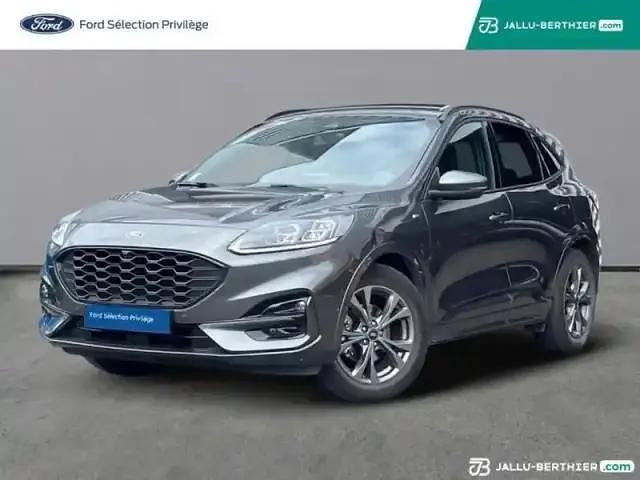 Gris Utilisé 2022 Ford Kuga ST-Line X SUV | 27 490 € (Prix juste) - Image 1/4