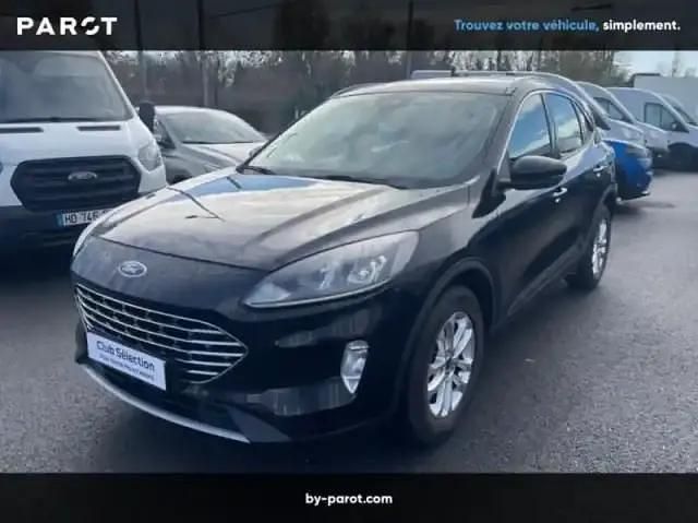Noir métallisé Occasion 2021 Ford Kuga Titanium SUV | 19 990 € (Prix juste) - Image 1/4