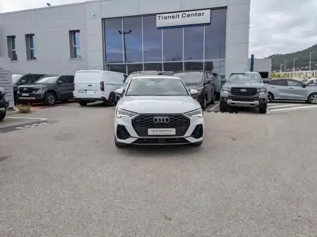 Occasion Audi Q3 Sportback S-Line 150 ch (110 kW) 2019 Blanc glacier métallisé SUV