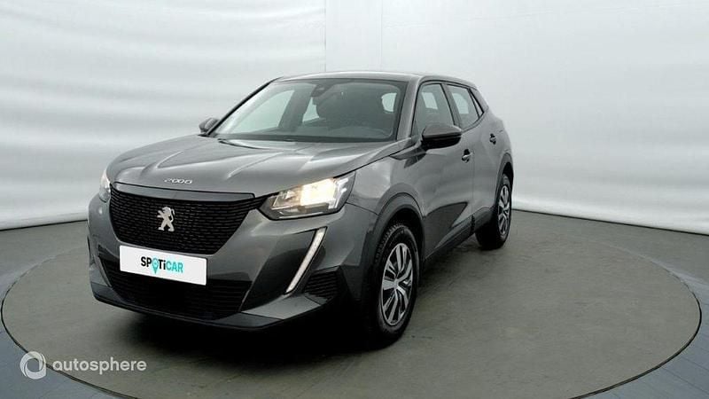 Gris Occasion 2021 Peugeot 2008 Active SUV | 11 980 € (Bon prix) - Image 1/4