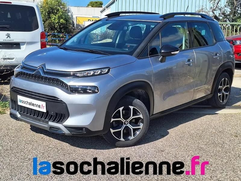 Gris Utilisé 2023 Citroën C3 Aircross PureTech SUV | 14 990 € (Prix juste) - Image 1/4