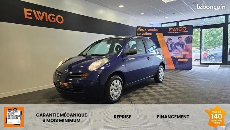 Bleu Utilisé 2003 Nissan Micra Acenta+ Citadine | 2 990 € - Image 1/4