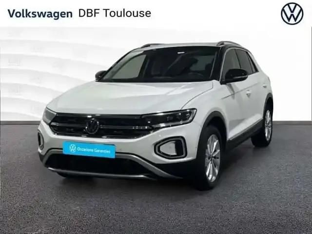 Blanc Utilisé 2023 VW T-Roc Style SUV | 26 989 € (Prix juste) - Image 1/4