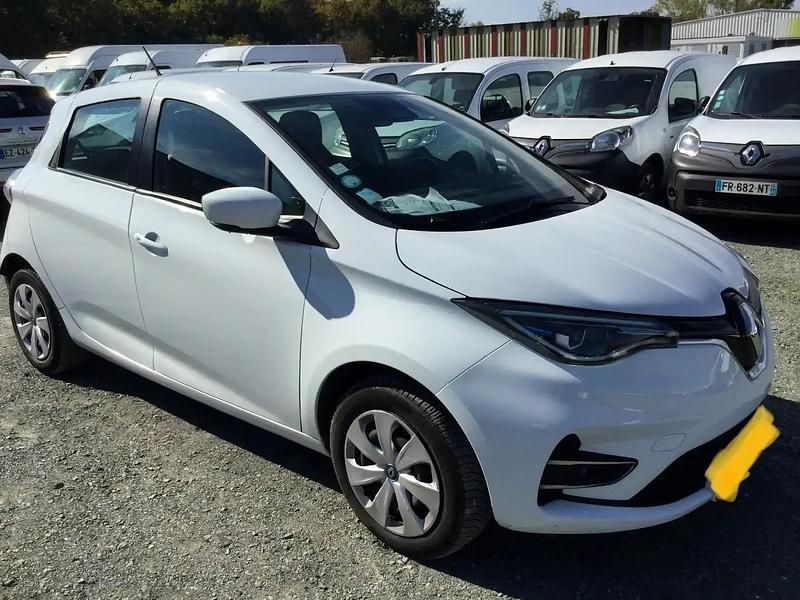 Blanc Utilisé 2021 Renault Zoe Zen Citadine | 10 980 € (Super prix) - Image 1/2