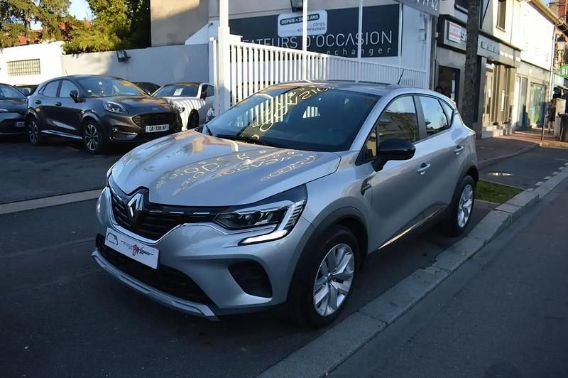 Gris Occasion 2020 Renault Captur Intens SUV | 15 890 € (Bon prix) - Image 1/4