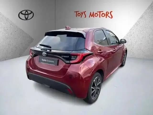 Occasion Toyota Yaris Hybrid Design 2021 Rouge Citadine