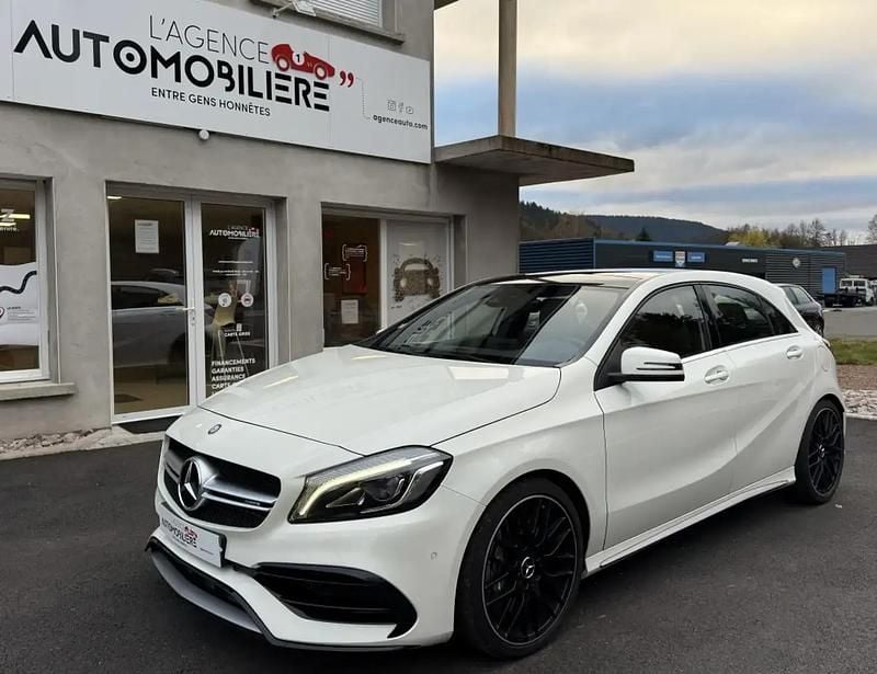 Blanc Occasion 2016 Mercedes A45 AMG AMG Berline | 36 490 € (Prix juste) - Image 1/4