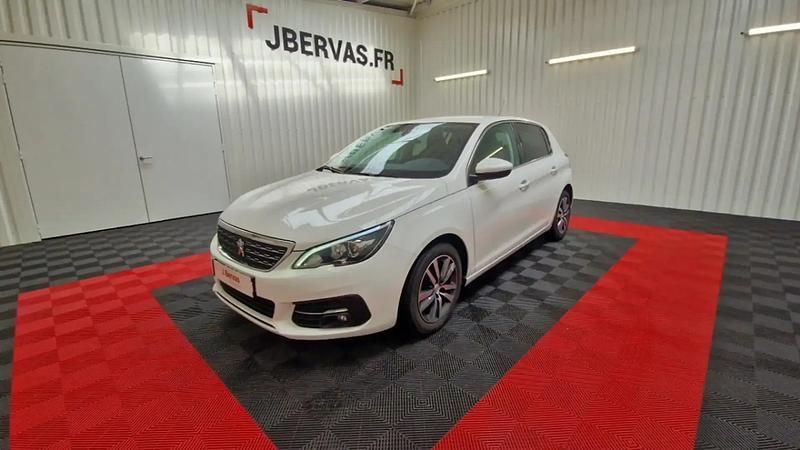 Blanc Utilisé 2019 Peugeot 308 Allure Berline | 11 190 € (Prix juste) - Image 1/4