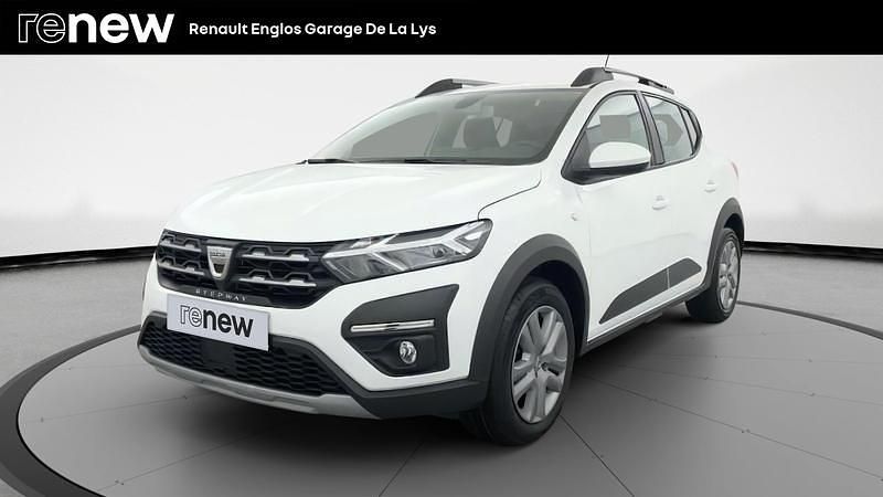 Blanc Utilisé 2022 Dacia Sandero Comfort Citadine | 13 999 € (Prix juste) - Image 1/4