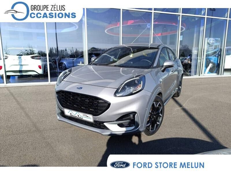 Gris Utilisé 2021 Ford Puma ST-Line X SUV | 21 490 € (Prix juste) - Image 1/4