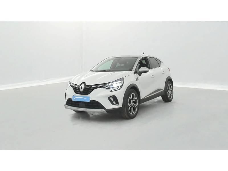 Blanc Utilisé 2021 Renault Captur Intens SUV | 18 900 € (Prix juste) - Image 1/4