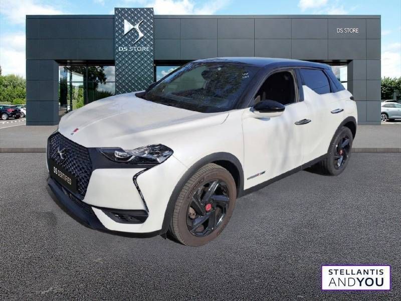Blanc Utilisé 2020 DS Automobiles DS3 Crossback Performance Line Plus SUV | 18 980 € (Prix juste) - Image 1/3