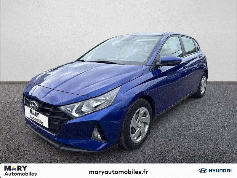 Bleu Utilisé 2021 Hyundai i20 Berline | 13 490 € (Prix juste) - Image 1/4